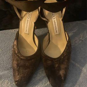 Enzo Angiolini velvet shoes size 6